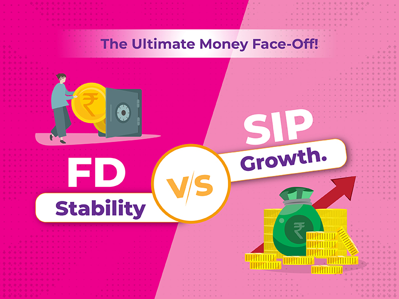 Comparative Chart: FD vs Long-Term SIP Investment Returns - MINTIT